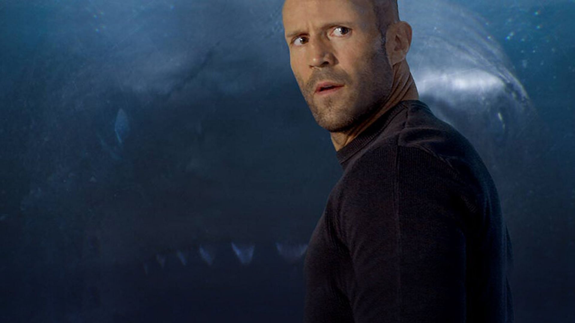 Statham in The Meg (Image via Netflix)